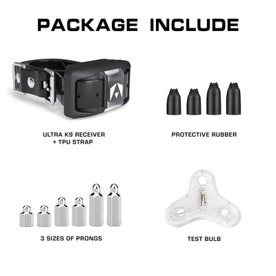 INVIROX ULTRA K9 E COLLAR FOR DOGS - IP67 WATERPROOF