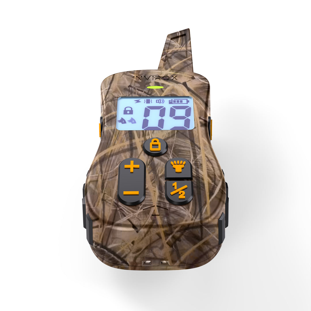 INVIROX ULTRA K9 HUNTING REMOTE - IP65 WATERPROOF - INVIROX DOG TRAINING GEAR