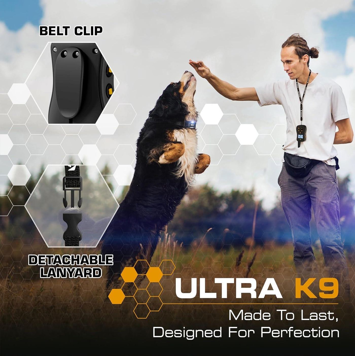 INVIROX ULTRA K9 X2 DOG TRAINING COLLARS SYSTEM