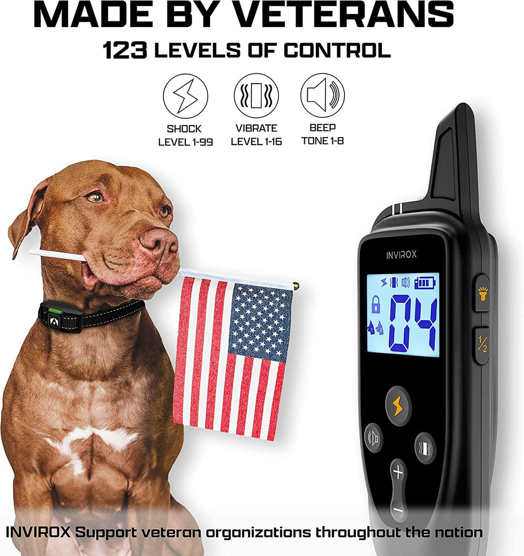 Training How To Use A Shock Collar Effectively INVIROX Dog