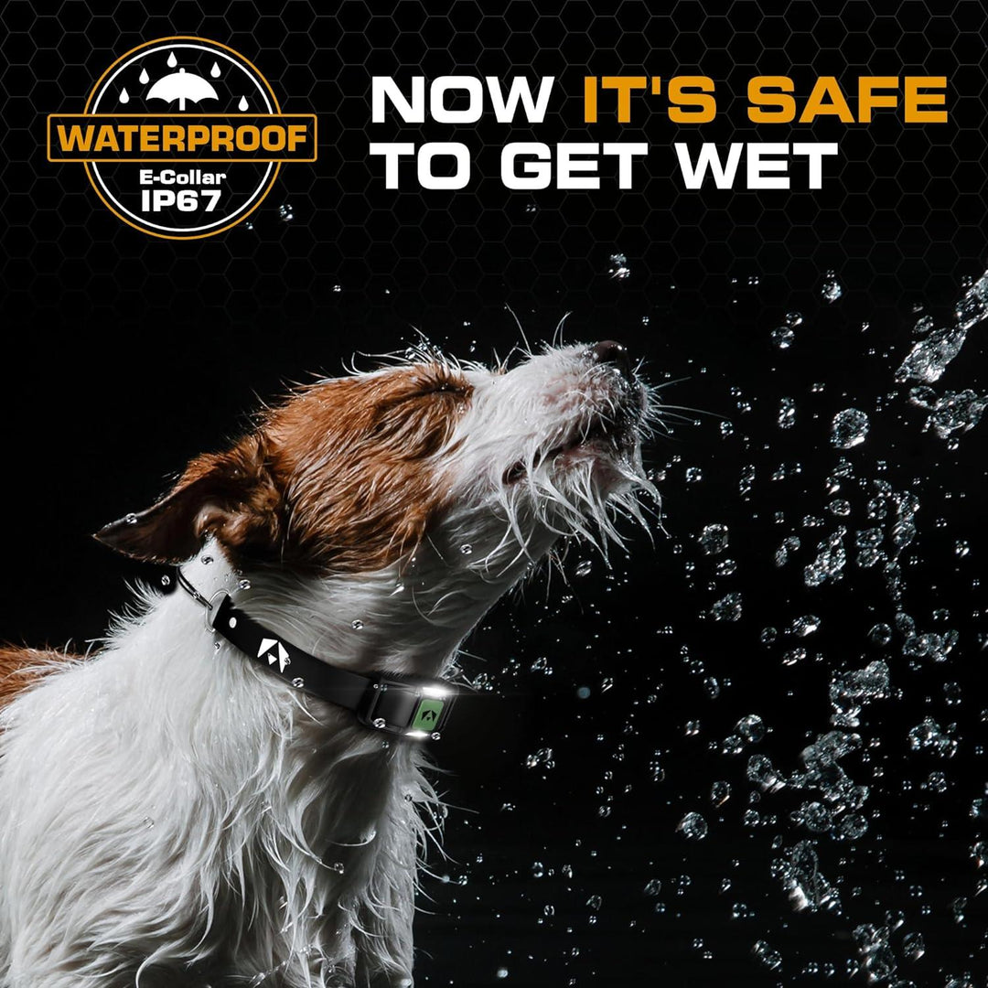 INVIROX SPARK K9 Dog Training Collar: TOP E-Collar for Long-Fur