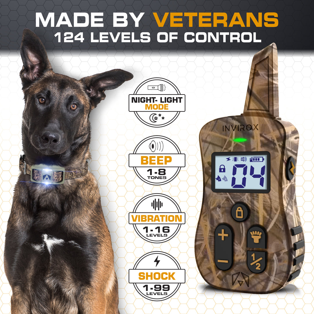 INVIROX ULTRA K9 E Collars - Hunting Limited Edition X2 - INVIROX DOG TRAINING GEAR