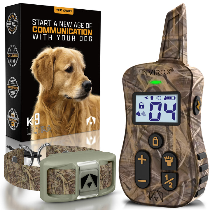 INVIROX ULTRA K9 E Collar - Hunting Limited Edition - INVIROX DOG TRAINING GEAR