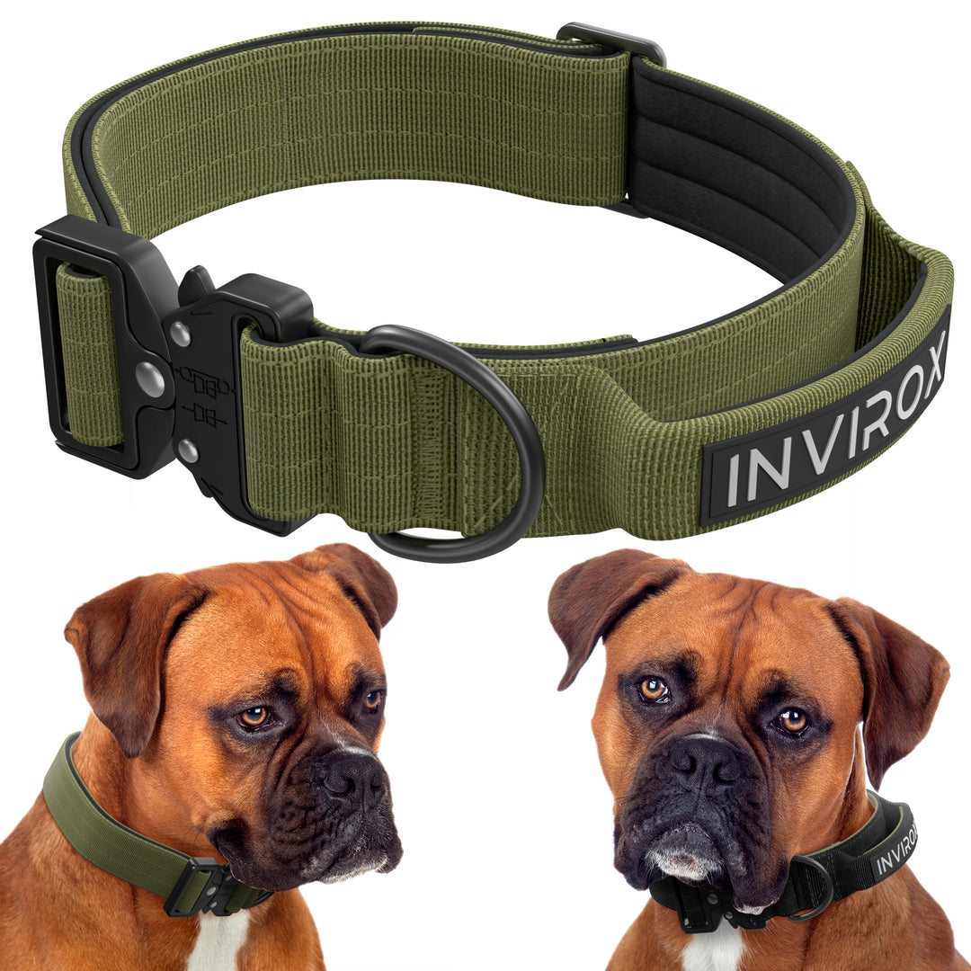 extreme dog gear INVIROX Heavy-Duty Tactical Collar For Dogs