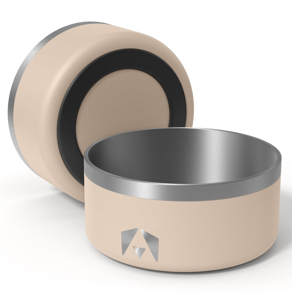 INVIROX DOG BOWL Non-Slip Stainless Steel (64 OZ) - INVIROX DOG TRAINING GEAR