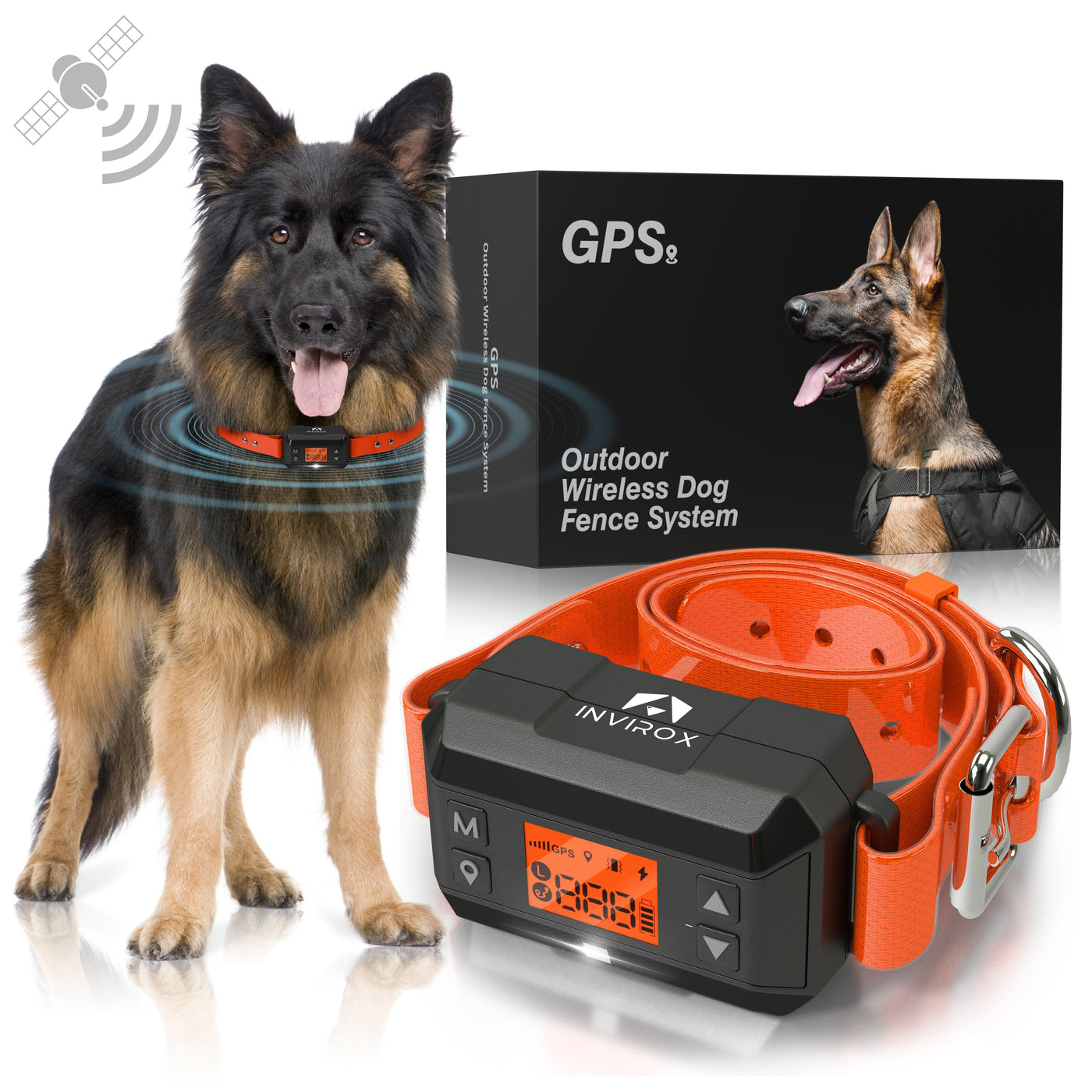 INVIROX GPS WIRELESS DOG FENCE - INVIROX DOG TRAINING GEAR