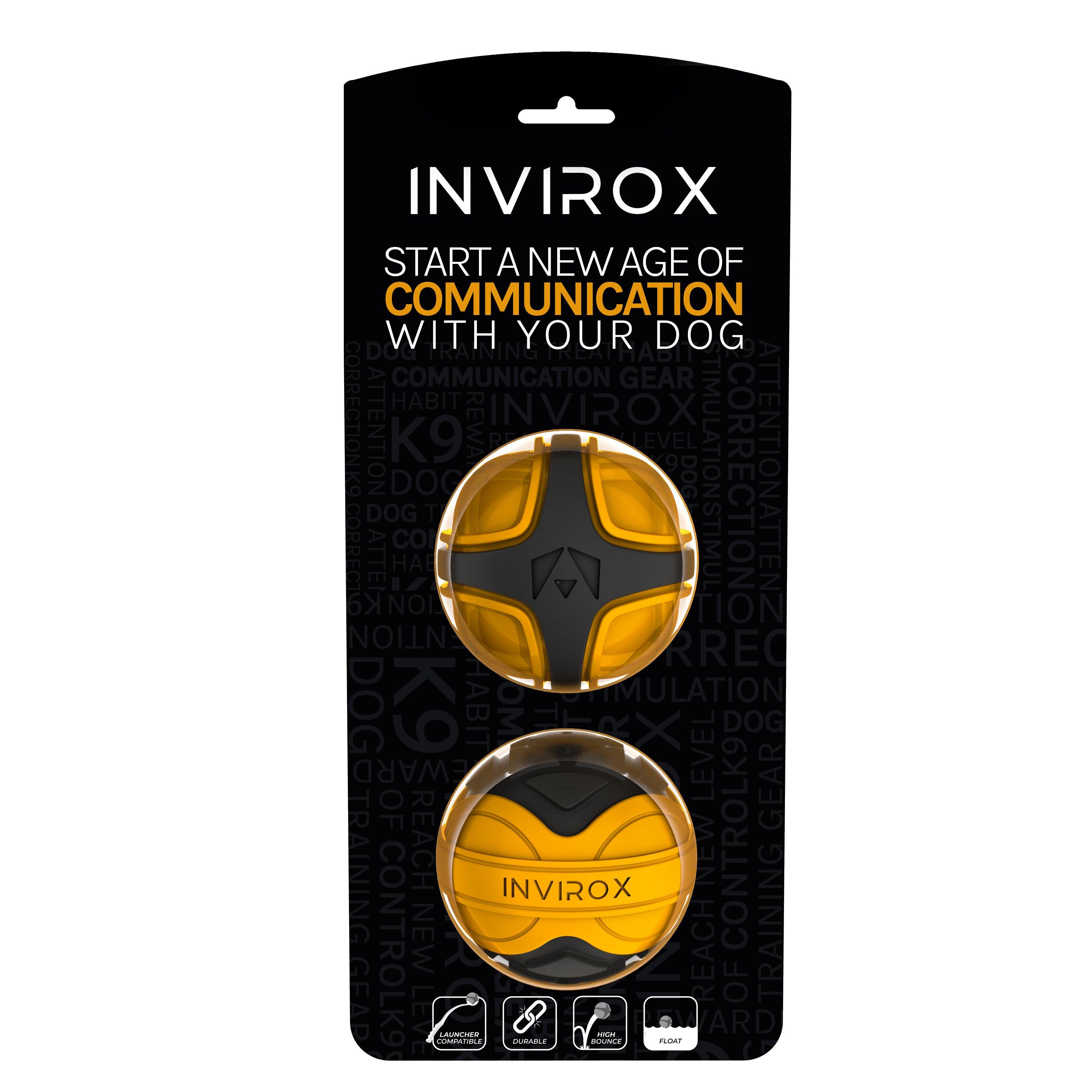 Indestructible Dog Balls For Aggressive Chewers - Durable Bouncy Fetch Toys 4-Pack Large